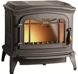 Ketinė krosnelė Invicta Bradford, antracito spalvos, 12 kW