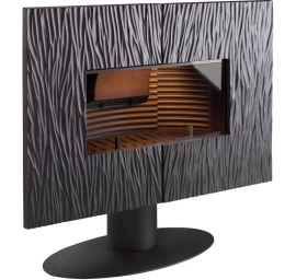 Ketinė krosnelė Invicta Gaya Ardoise, antracito spalvos, 18 kW