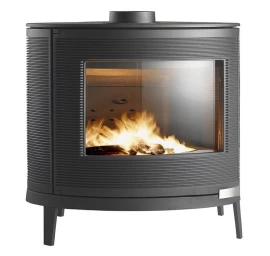 Ketinė krosnelė Invicta Kaori, antracito spalvos, 9 kW