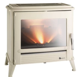 Ketinė krosnelė Invicta Modena, dramblio kaulo spalvos, 10 kW