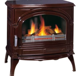 Ketinė krosnelė Seguin TOPAZE, ruda, iki 13 kW