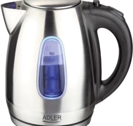Kettle electric Adler AD1223 (2000W 1.7l; silver color)