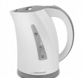 Kettle electric Esperanza Amazon EKK022 (2200W 1.7l; beige color, graphite black color)