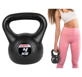 Kettlebell Kompozicinis Hantelis 4 Kg Enero Fit Svarmenys