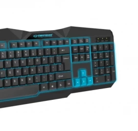 Keyboard Esperanza TIRIONS EGK201B (USB 2.0; (US); black color)