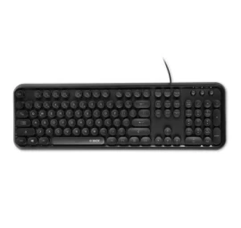 Keyboard IBOX PULSAR IKS620 (USB 2.0; (US); black color)