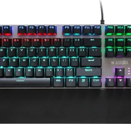 Keyboard mechanical IBOX Aurora K-3 IKGMK3 (USB; (US); black color)