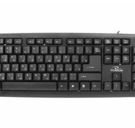 Keyboard TITANUM TKR101 (USB 2.0; (RU); black color)