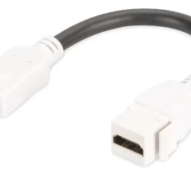 Keystone Module HDMI     F/F white 16cm