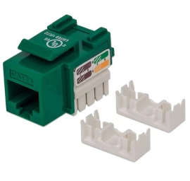 Keystone Modulis Cat5e, Utp Rj45, žalios Spalvos