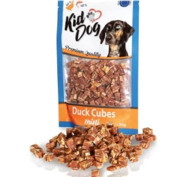 KIDDOG Cubes antienos ir žuvies gabaliukai 80g (150), A04658