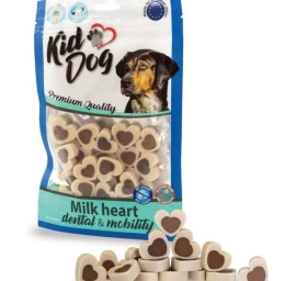 KIDDOG Dental-Mobility antienos+pieno širdelės 80g (150), A04831