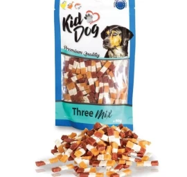 KIDDOG Dental Three Mix 3 skonių skanėstai 80g (150), A04539