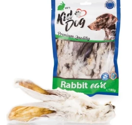KIDDOG Eart triušių ausys su kailiuku 180g (40), A04823