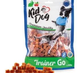 KIDDOG Trainer Go gabaliukai su triušiena su spanguolėmis 250g (40), A04818