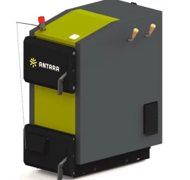 Kieto kuro katilas Antara K-25 D, 25 kW, durelių vyriai dešinėje