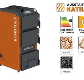 Kieto kuro katilas KOMPAKT 20, 20kW