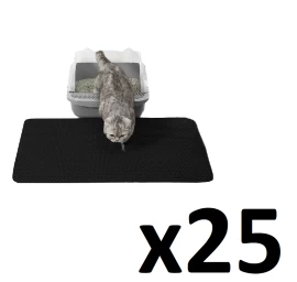 Kilimėlis 60x45 Cm - Juodas X 25