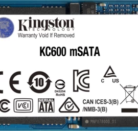 Kingston Ssd Skc600ms/1024g (msata″ /1tb )