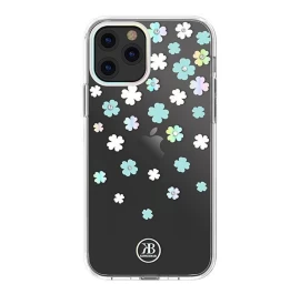 kingxbar Lucky Series Dėklas, Dekoruotas Tikrais swarovski Kristalais Iphone 12 Mini Skaidrus (clover) kingxbar Lucky Series Dėklas, Dekoruotas Tikrais swarovski Kristalais Iphone 12 Mini Skaidrus (clover)