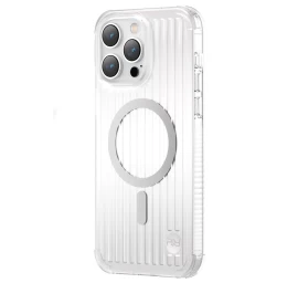 Kingxbar Pqy Go Out Serijos Magnetinis Dėklas Iphone 14 Magsafe Silver