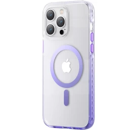 Kingxbar Pqy Ice Crystal Serijos Magnetinis Dėklas Iphone 14 Plus Magsafe, Violetinės Spalvos Kingxbar Pqy Ice Crystal Serijos Magnetinis Dėklas Iphone 14 Plus Magsafe, Violetinės Spalvos