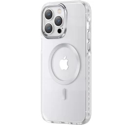 Kingxbar Pqy Ice Crystal Serijos Magnetinis Iphone 14 Plus Magsafe Dėklas Sidabrinės Spalvos Kingxbar Pqy Ice Crystal Serijos Magnetinis Iphone 14 Plus Magsafe Dėklas Sidabrinės Spalvos
