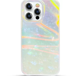 Kingxbar Shell Series Prabangus Elegantiškas Dėklas Iphone 13 Pro Pearl-mint