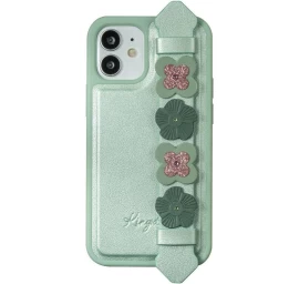 kingxbar Sweet Series Gelinis Dėklas, Dekoruotas Tikrais swarovski Kristalais, Su Stovu iphone 12 Pro / iphone 12 Green kingxbar Sweet Series Gelinis Dėklas, Dekoruotas Tikrais swarovski Kristalais, Su Stovu iphone 12 Pro / iphone 12 Green