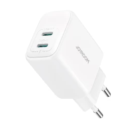 Kištukinis įkroviklis 2x Usb-c 20w Pd Qc 3.0 - Baltas