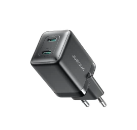 Kištukinis įkroviklis 2x Usb-c Eu 45w - Juodas