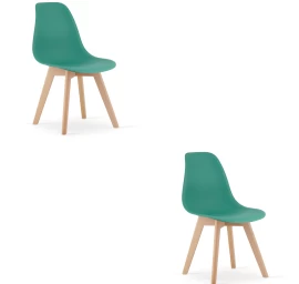 Kito Kėdė žalia / Natūralios Kojos X 2