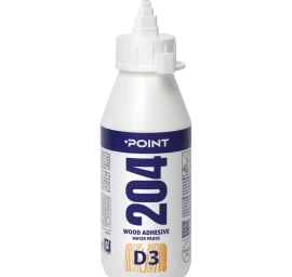 Klijai medienai POINT 204 D3 Wood Adhesive, skaidrus, 200ml