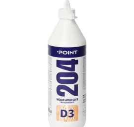 Klijai POINT 204 D3 Wood Adhersive, 500ml skaidri sp.