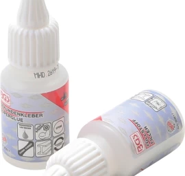 Klijų komplektas | 2 komponentų klijai | 20 g pramoniniai klijai / 20 g granuliatas (80617)