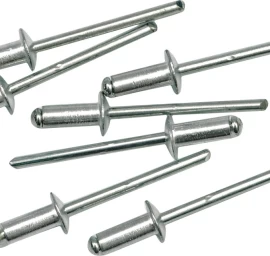 Kniedės aliumininės | 12,7 x 4,0 mm | 50 vnt. (70420)