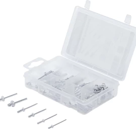 Kniedžių asortimentas | Ø 2.4-4.8 mm | 70 vnt. (88142)