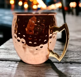 Kokteilinė MOSCOW MULE | varis-nerūdijantis plienas | Ø93x122x100MM | 500ML (69524)