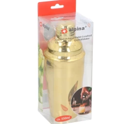 Kokteilių Kokteilių Plaktuvas 550ml Alpina Gold