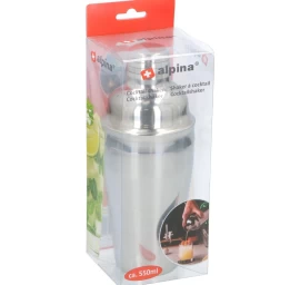 Kokteilių Plaktuvas 550ml Alpina Silver