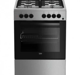 Kombinuota viryklė Beko FSE62110DX
