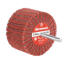 Kombinuotas lapelinis šlifavimo cilindras BENMAN 72076 P280, 60x40x6mm