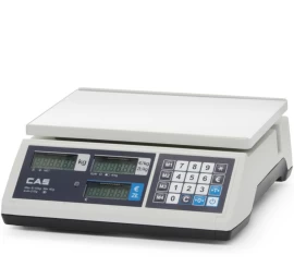 Komercinės Skaičiuojamosios Svarstyklės Su Legalizavimu Iki 15 Kg 290x209 Mm