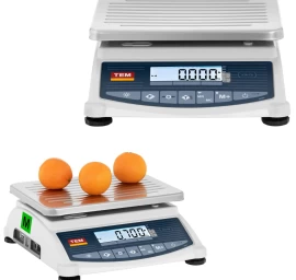 Komercinės Svarstyklės 60 Kg / 20 G Lcd M Legalizacija