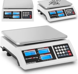 Komercinės Svarstyklės Lcd Rs232 15000 G / 0,2 G