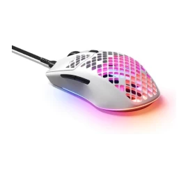 Kompiuterio Pelė Steelseries Aerox 3, Balta