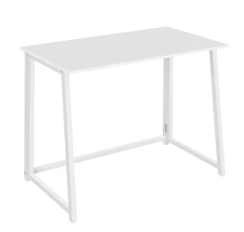 Kompiuterių Stalas Max 1.0 - Baltas / Baltos Kojos
