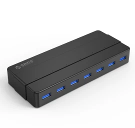 Koncentratoriaus Skirstytuvas H7928-u3-v1 7x Usb-a - Juodas
