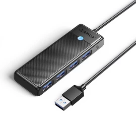 Koncentratorius Papw4a-c3 4x Usb-a Skirstytuvas - Juodas