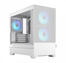 Korpusas Fractal Pop Mini Air Tg Clear Tint Rgb White